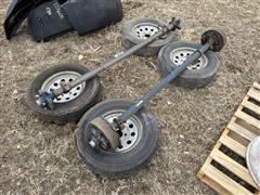 Trailer Axles And Wheels 