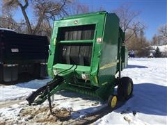 John Deere 567 MegaWide 5x6 Round Baler W/Monitor 