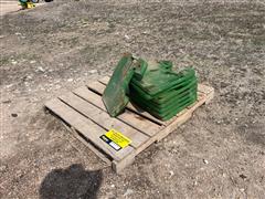 John Deere Front Suitcase Weights 