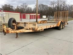 1999 Integrity 24’ T/A Flatbed Trailer 