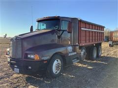1994 Kenworth T600 Tri/A Grain Truck W/Hoist 