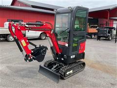 2023 Vicsec VS13C Mini Excavator W/Enclosed Cab 