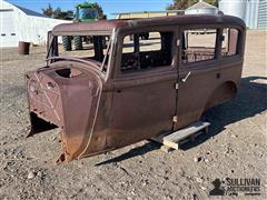 1928 Plymouth 4-Door Sedan Body & Various Parts 