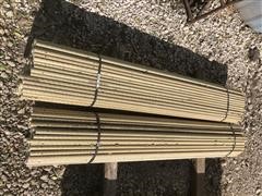 3/4" X 6' Long High Tensile Electric Fiberglass Fence Posts 