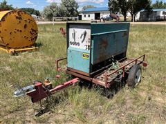 Air Products DC300 WGE Mounted DC ARC Welder With S/A Trailer 
