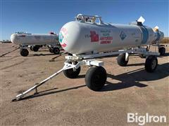 Trinity 1000-Gallon NH3 Tank On Running Gear 