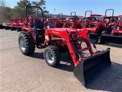 Mahindra 1626 H 4WD Compact Utility Tractor W/Loader 