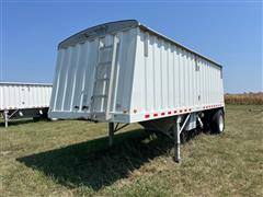 2006 Jet 22' S/A Hopper Grain Trailer 