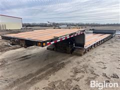 2000 Trail King TK60MG-482 T/A Mechanical Detachable Lowboy Trailer 