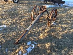 Antique 2 Wheel Cart 