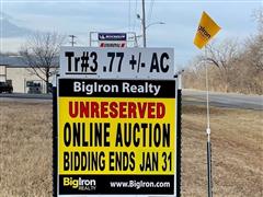 Tract 3:  .77+/- Acre Atchison County, KS-Commercial Lot