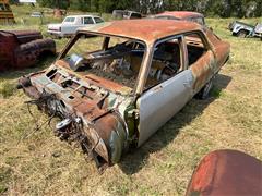 1972 Chevrolet Nova 4-Door Body & Partial Chassis 