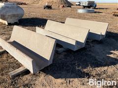 8' Concrete Feed Bunks 