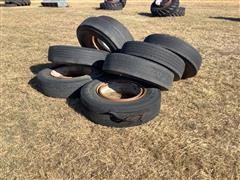 Daytona Steel Trailer Rims & Misc Used 24.5 Tires 