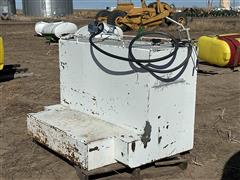 L Shaped Fuel Tank W/Pump 