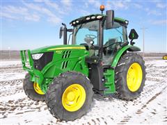 2022 John Deere 6130R MFWD Tractor 