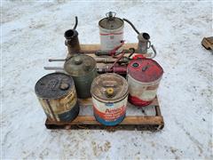 Vintage Oil Cans & Hand Pumps 