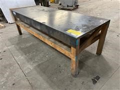 Steel Top Prep Table 