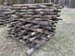 Wood Fence Posts 