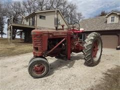 Farmall M 2WD Tractor And Loader 