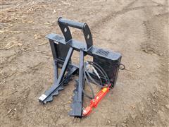 2024 West Valley H-Post Tree And Post Puller Skid Steer Attachment 