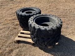 Traxter 33x12-20 Skid Steer Tires & Rims 