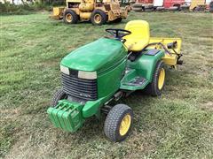 John Deere 345 Garden Tractor & Tiller 