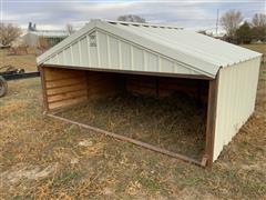 Crossroads Welding 12’x9’x6’ Calf Shelter 