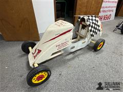 Plastic PVC Model Soap Box Car 