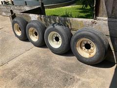 Goodyear/American Farmer 12.5L-16 4-8 Bolt Rims And Tires 