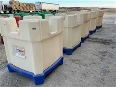 Solar Plastics 250 Gal Chemical Poly Tanks 
