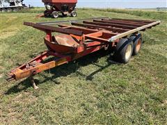 16’ T/A Flatbed Hay Trailer 