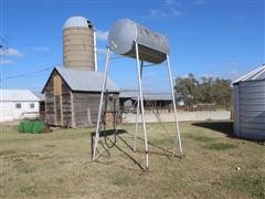 Fuel Tank On Pipe Stand 