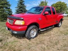 2000 Ford F150 XLT 4x4 Extended Cab Pickup 