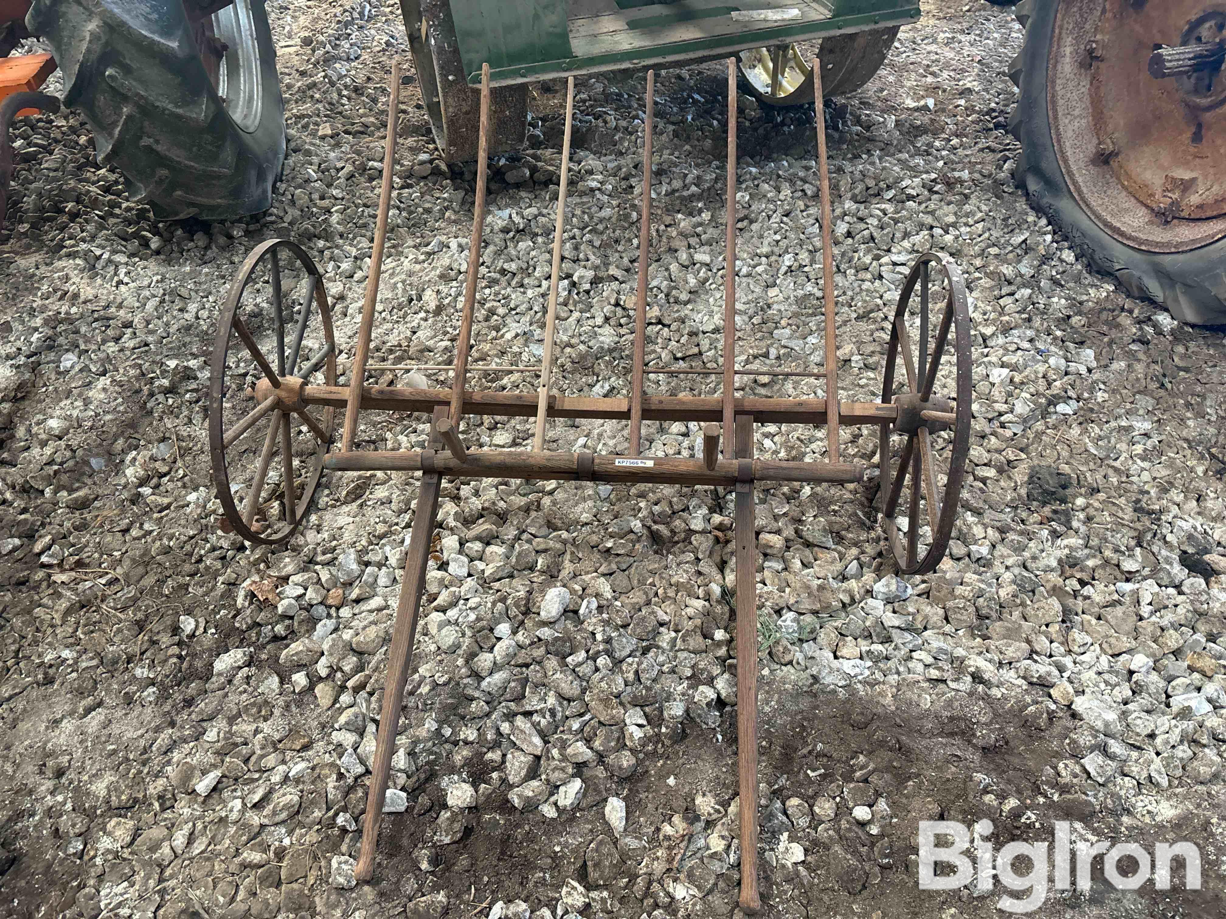 Wooden Hay Carrier 