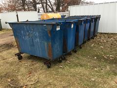 1 Yard Rear Load Dumpsters 