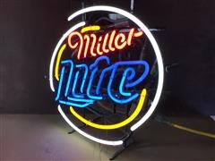 Miller Light Neon Sign 