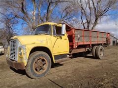 1964 International LoadStar 1700 S/A Manure Spreader Truck W/International 1190-8 Box 