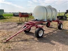 750-Gal Poly Tank On Trailer 