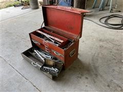 Snap-On Toolbox W/Misc Sized Tools 