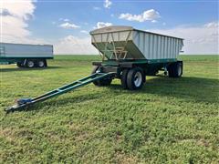 1976 Fruehauf Pup Grain Trailer 