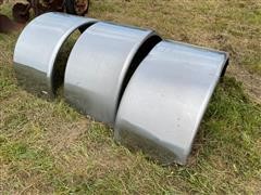 Truck Or Trailer Chrome Fenders 