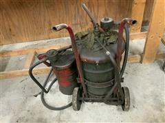 Vintage Oil Transfer Pumps 