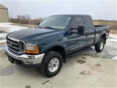 1999 Ford F250 Lariat 4x4 Extended Cab Pickup 