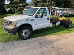 2003 Ford F550 Super Duty Cab & Chassis Pickup 