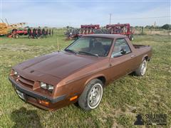 1984 Dodge Rampage 2 Door Car 