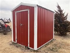 Wood Frame Storage Shed 