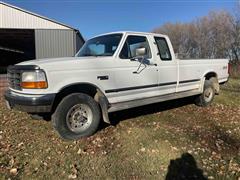 1997 Ford F250 HD 4x4 Extended Cab Pickup 