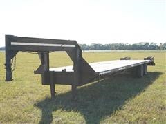 1987 Cade Gooseneck T/A Dual Wheel Gooseneck Trailer 