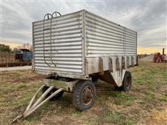 Homemade 14’ Gravity Dump Grain Trailer 